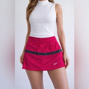Nike Dri-Fit Pink Tennis Skort | Sporty Chic Athleisure Golfcore